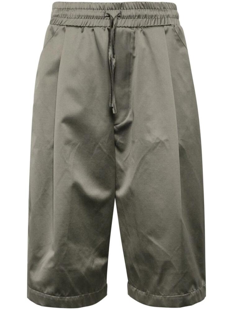 Ferrari drawstring-waist bermuda shorts - Grey Cover