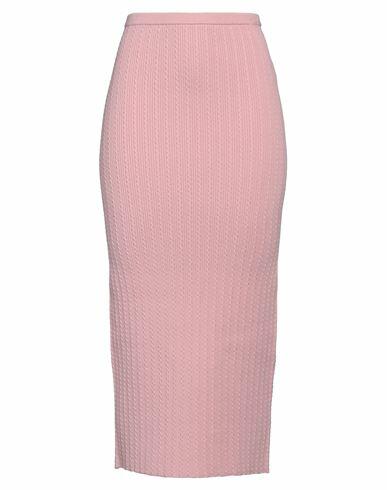 Alessandra Rich Woman Midi skirt Pink Cotton, Polyamide, Elastane Cover