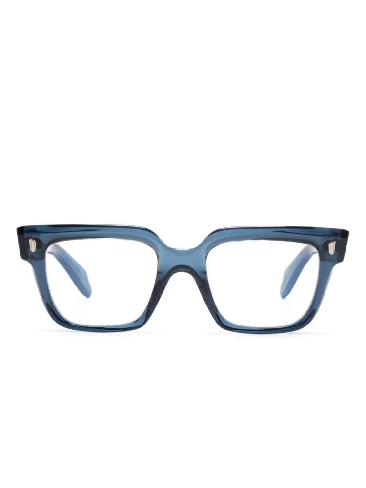 Cutler & Gross 9347 square-frame glasses - Blue Cover