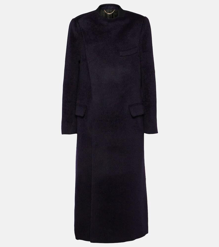 Victoria Beckham Alpaca wool-blend overcoat Cover