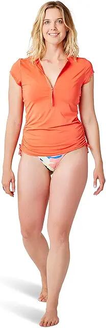 Carve Designs Dawson Rashguard (Sunset) Women's Swimwear Cover