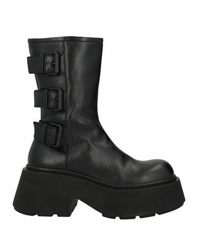 Vic Matiē Woman Ankle boots Black Leather Cover