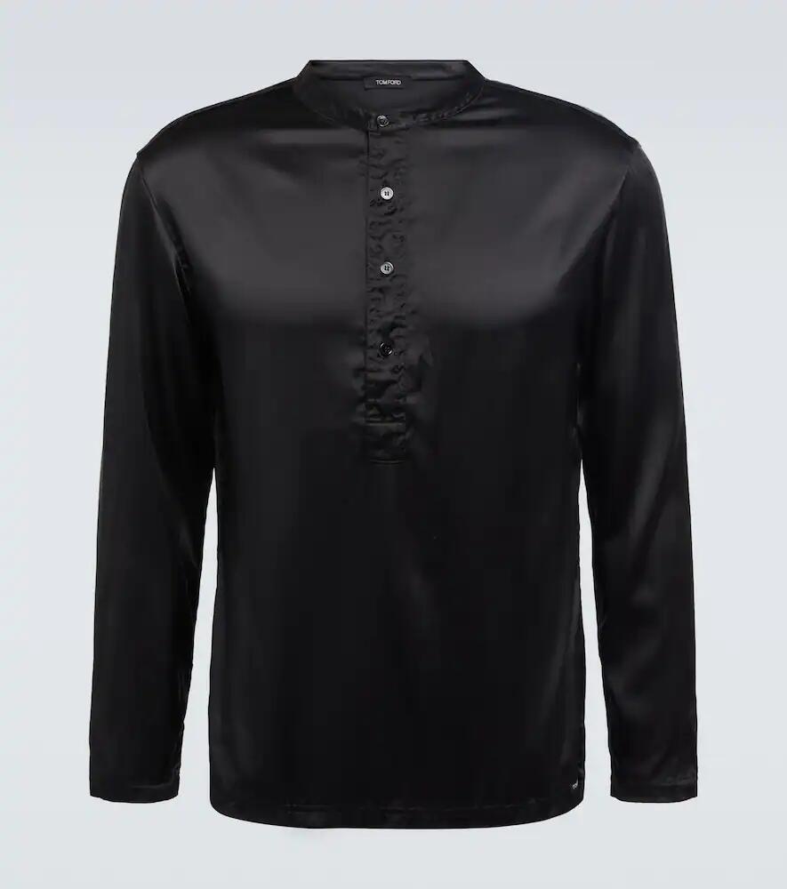 Tom Ford Silk-blend shirt Cover