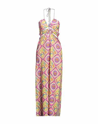 4giveness Woman Maxi dress Fuchsia Polyester, Elastane Cover