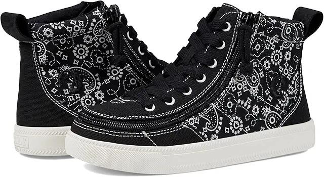 BILLY Footwear BILLY Sneaker Classic High (Black Paisley) Women's Shoes Cover