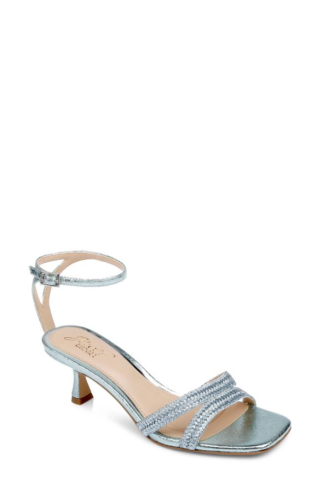 Jewel Badgley Mischka Hayzel Ankle Strap Sandal in Powder Blue Cover