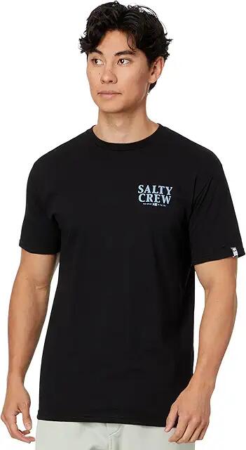 Salty Crew Yellowfin Classic Short Sleeve Tee (Black) Men's T Shirt Cover