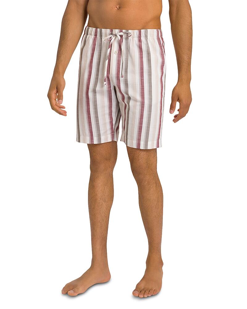 Hanro Linen Cotton Printed Short Pajama Pants Cover