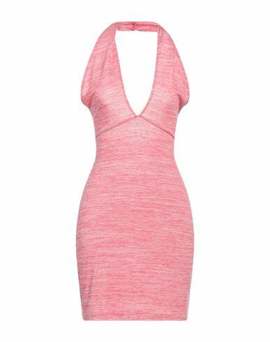 Na-kd Woman Mini dress Pink Polyester, Viscose, Elastane Cover