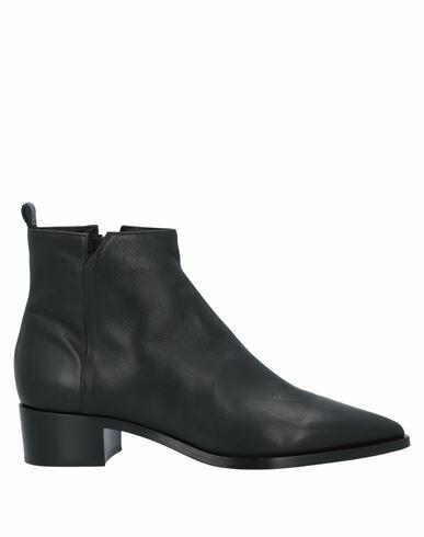 Pomme D'or Woman Ankle boots Black Leather Cover