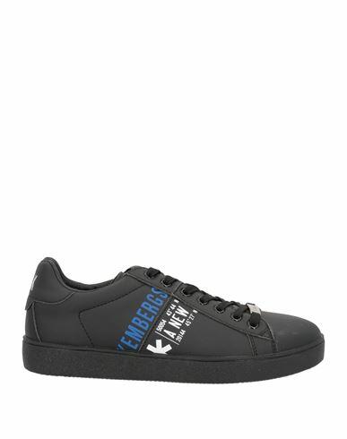 Bikkembergs Man Sneakers Black Textile fibers Cover