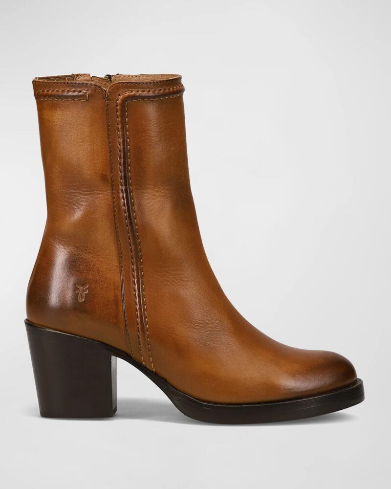 Frye Jean Calfskin Ankle Boots Cover