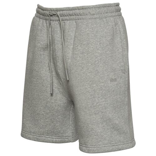 LCKR Fleece Shorts - Mens Grey/Grey Cover