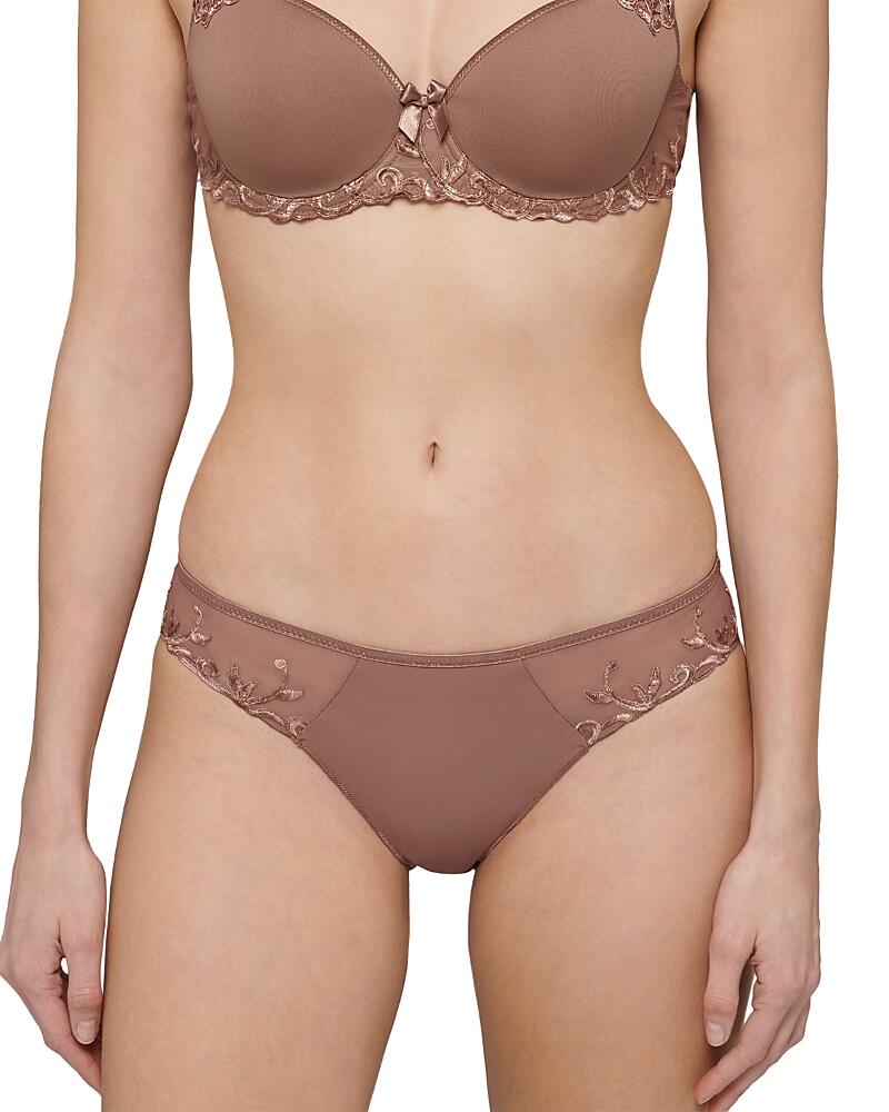 Simone Perele Andora Embroidered Mesh Bikini Cover