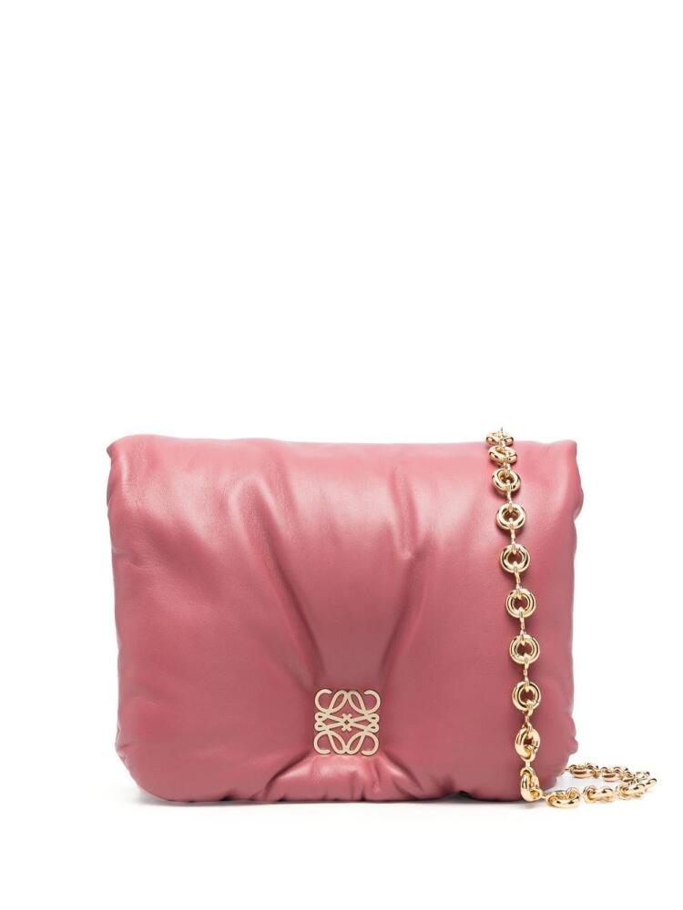 LOEWE Goya puffer shoulder bag - Pink Cover