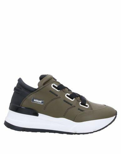 Rucoline Woman Sneakers Military green Soft Leather Cover