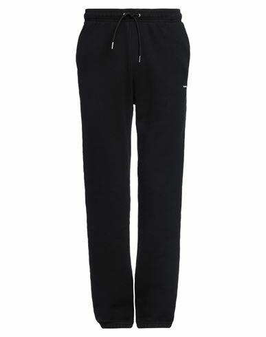 Sandro Man Pants Black Cotton, Polyester Cover