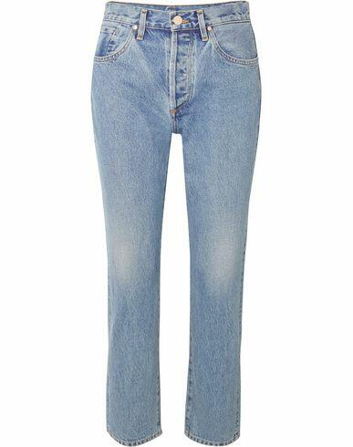 Goldsign Woman Jeans Blue Cotton Cover