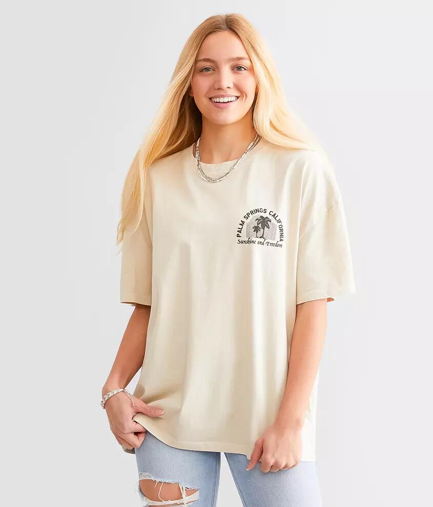 Modish Rebel Palm Springs California Oversized T-Shirt Cover