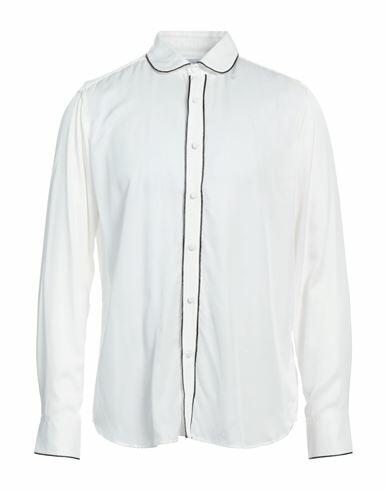 Pt Torino Man Shirt White Size 15 ½ Viscose Cover