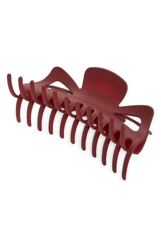 BP. Jumbo Wing Claw Clip in Red Grape Cover