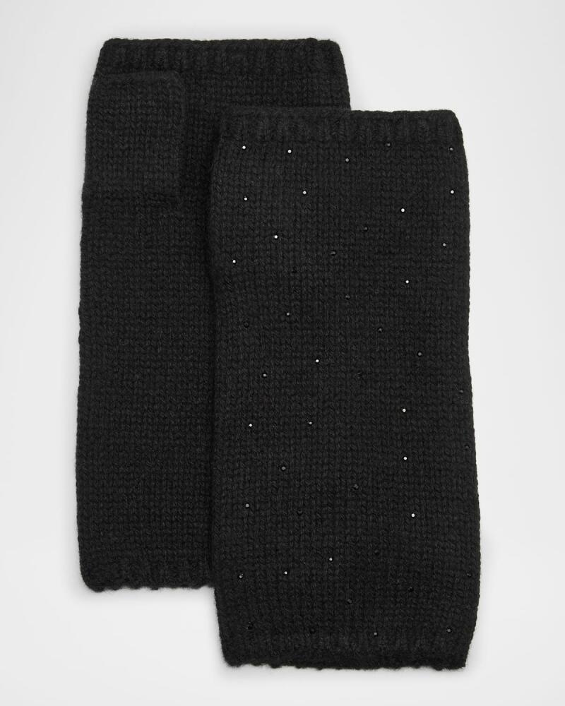 Carolyn Rowan Cashmere Short Fingerless Gloves Cover