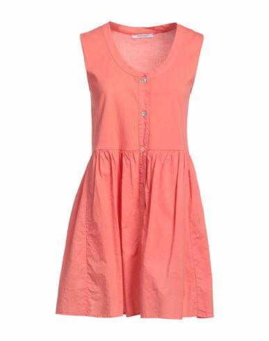 Bellwood Woman Mini dress Coral Cotton Cover