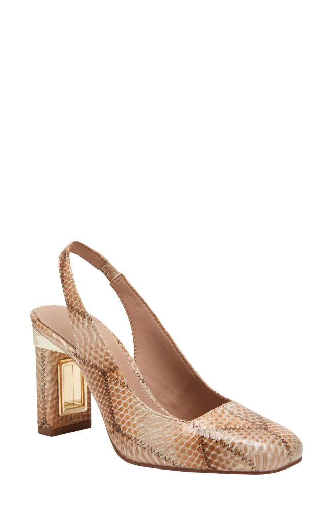 Katy Perry The Hollow Heel Slingback Pump in Tan Multi Cover