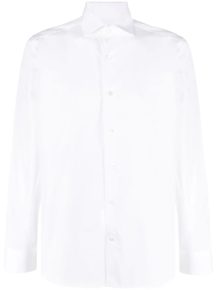 D4.0 long-sleeve cotton shirt - White Cover