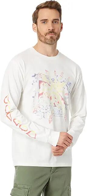 Volcom Featured Artist Sam Ryser Long Sleeve Tee (Off-White) Men's Clothing Cover