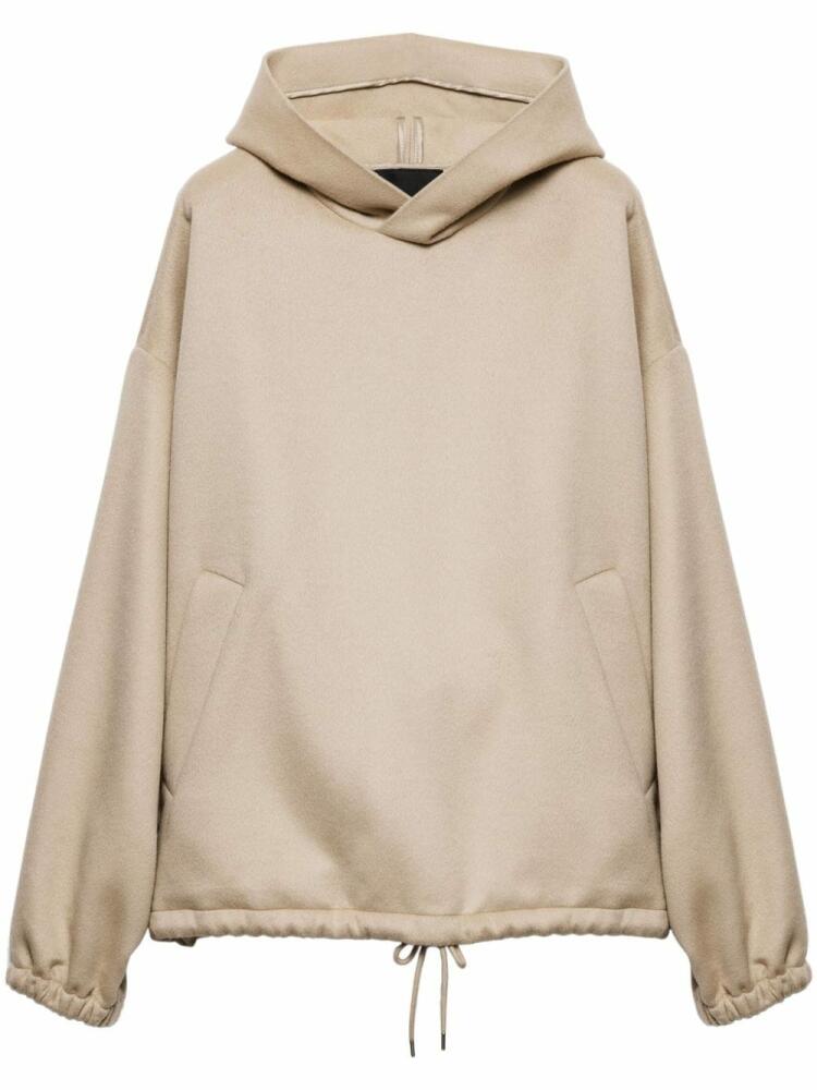 Prada wool hoodie - Neutrals Cover