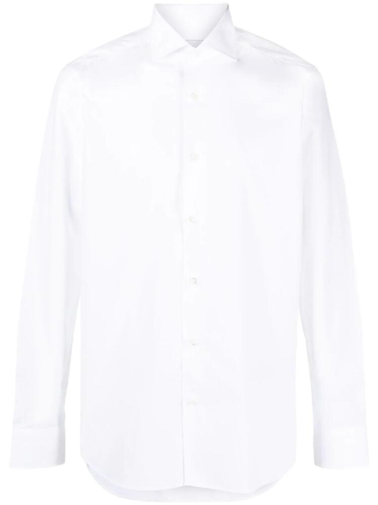 D4.0 long-sleeve cotton shirt - White Cover