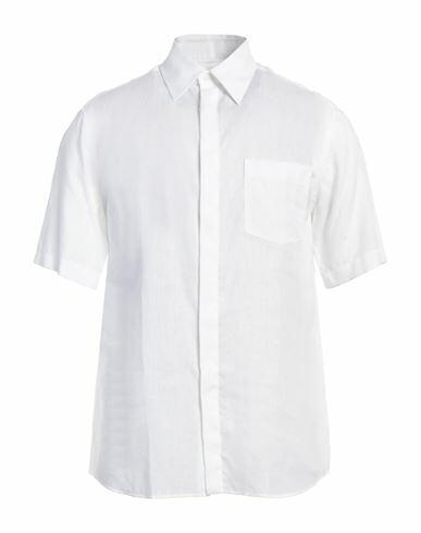 Dunhill Man Shirt White Linen Cover