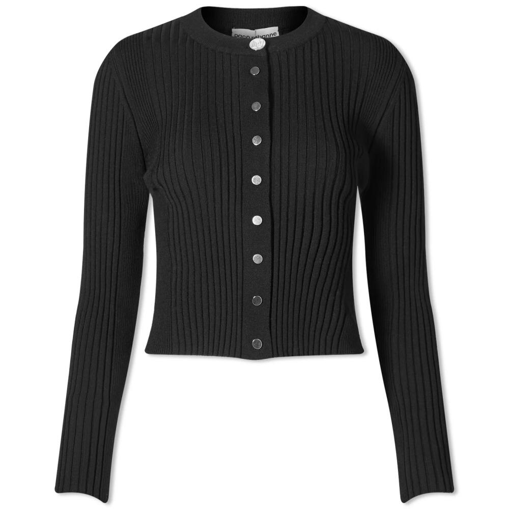 Paco Rabanne Women's Buttoned Cardigan in Black Cover