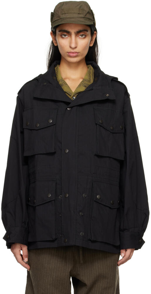 NEEDLES Black Field Coat Cover