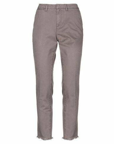 Haikure Woman Pants Dove grey Cotton Cover