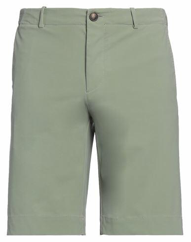 Rrd Man Shorts & Bermuda Shorts Military green Polyamide, Elastane Cover