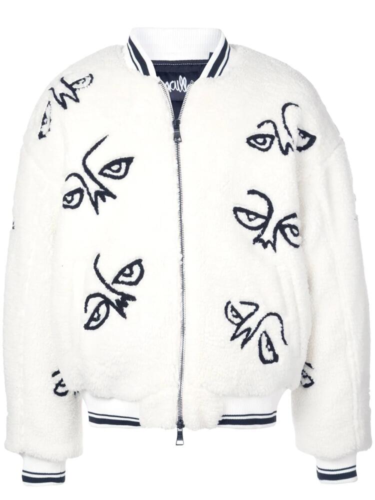 Haculla Facez bomber jacket - White Cover