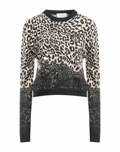 Gaëlle Paris Woman Sweater Black Acrylic, Viscose, Wool Cover