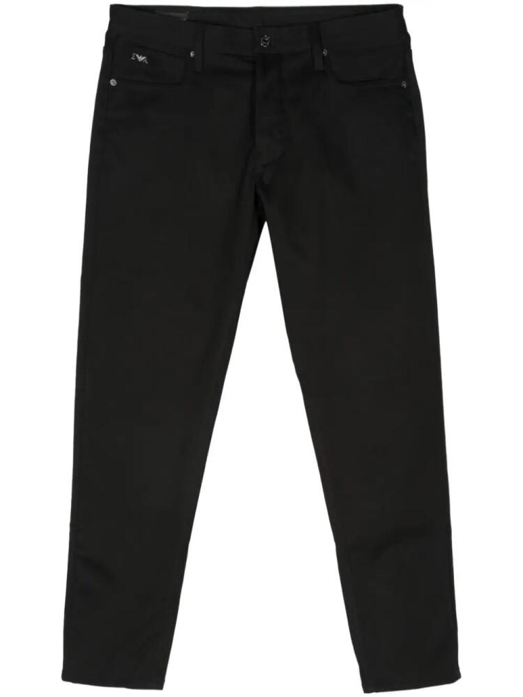 Emporio Armani J75 trousers - Black Cover