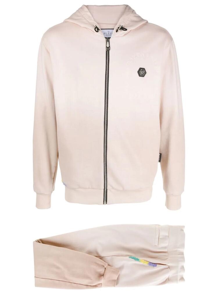 Philipp Plein logo-patch tracksuit set - Neutrals Cover