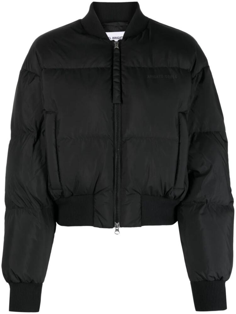 Axel Arigato Zoe Down Bomber Jacket - Black Cover