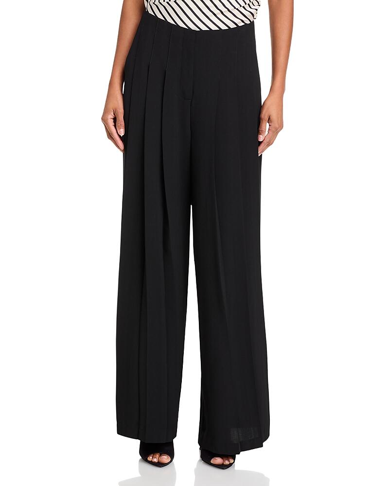 Steve Madden Angelica Pleated Wide Leg Pants Cover