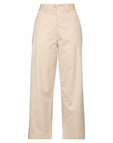 Aspesi Woman Pants Beige Cotton, Elastane Cover