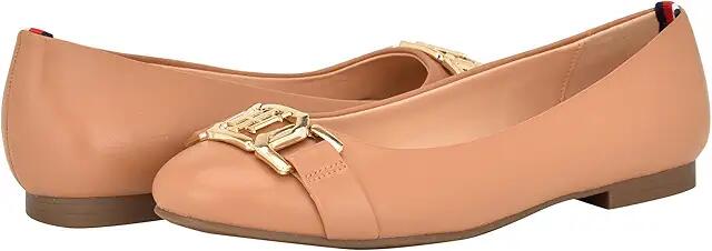 Tommy Hilfiger Gallyne (Caramel) Women's Flat Shoes Cover