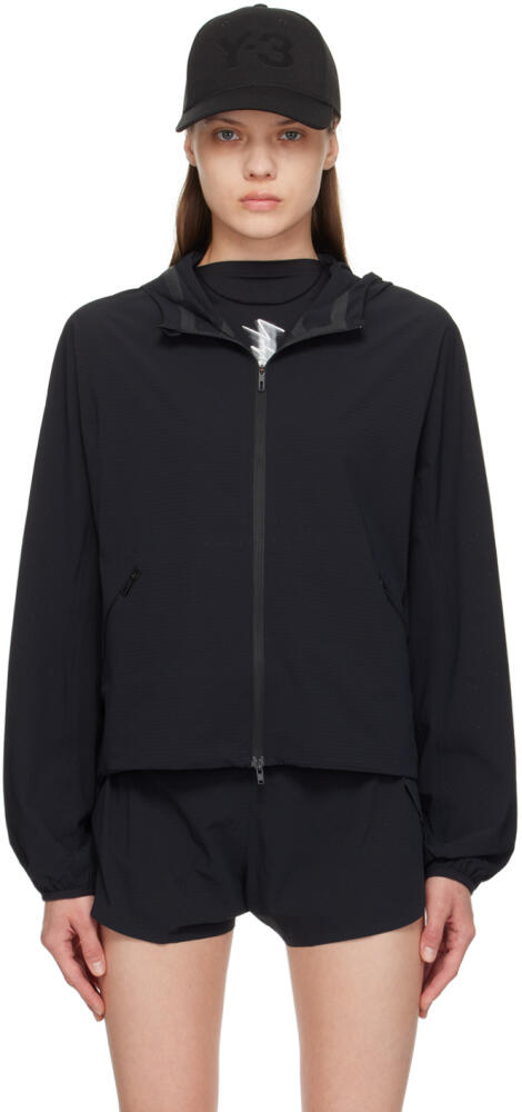 Y-3 Black Zip Jacket Cover