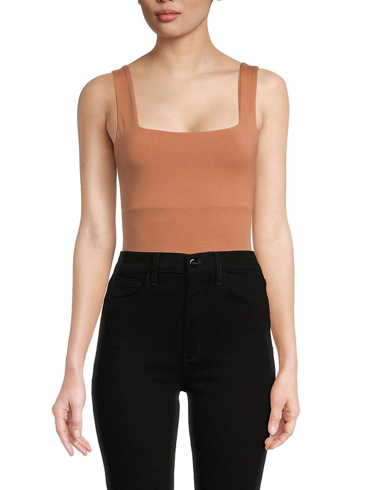 French Connection Women's Rallie Bodysuit - Mocha Mouse Cover