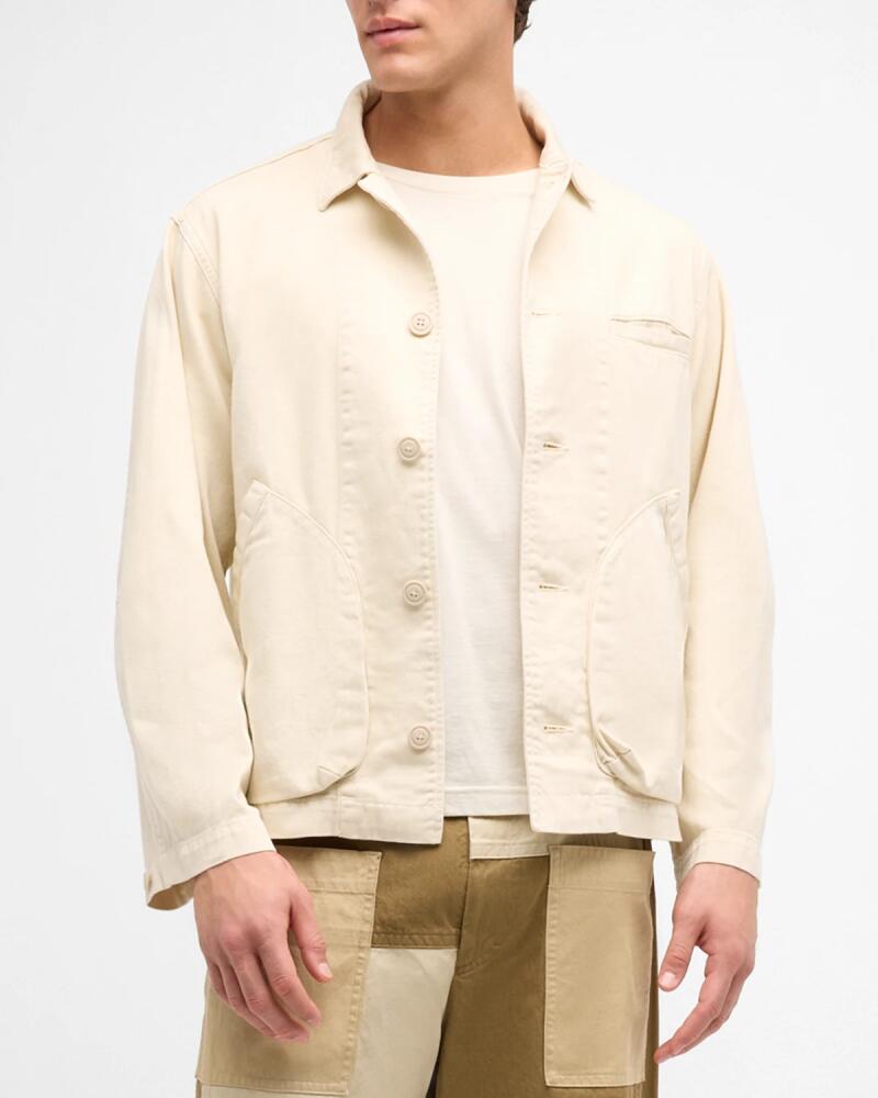 John Elliott Men's Cotton Chore Jacket Cover