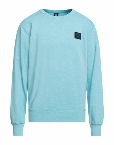 North Sails Man Sweatshirt Sky blue Cotton Cover