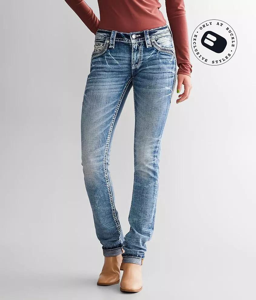 Rock Revival Eilish Low Rise Straight Stretch Jean Cover